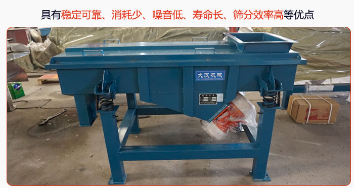 具有穩(wěn)定可靠、消耗少、噪音低、壽命長、振型穩(wěn)、篩分效率高等優(yōu)點(diǎn)